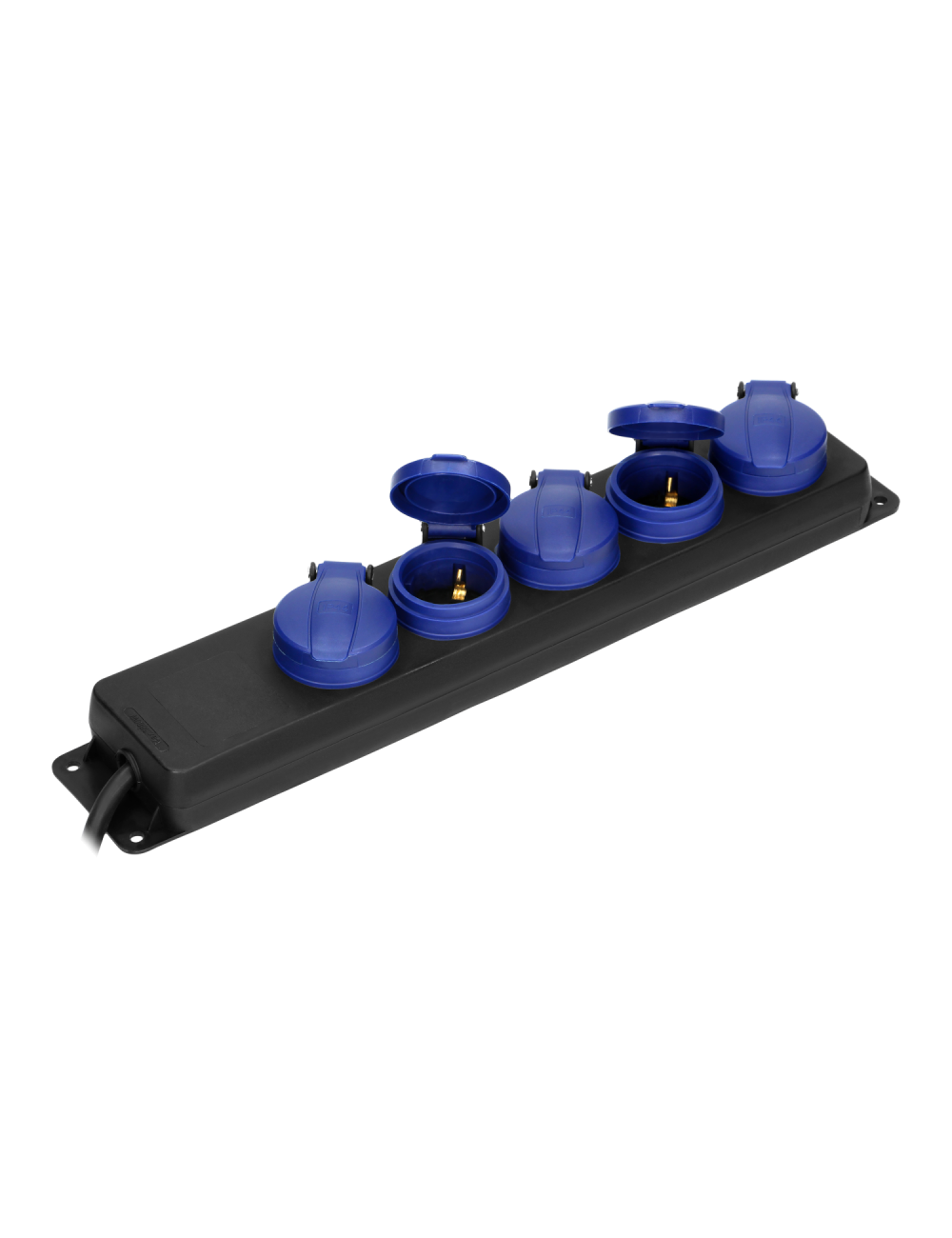 ORNO PRZEDŁUŻACZ WARSZTAT 5x GNIAZD 2P+Z 3m IP44 GUMA 3x1,5mm2