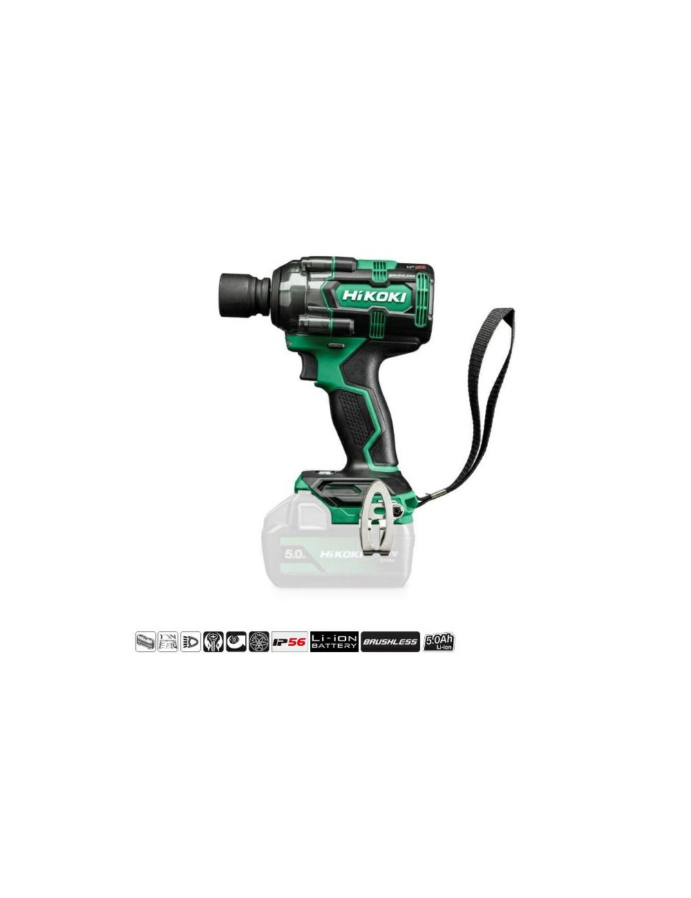 HIKOKI KLUCZ UDAROWY 18V WR18DH W4Z 1/2" 345Nm BL