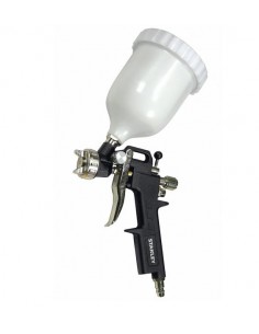 STANLEY PISTOLET LAKIERNICZY Z GÓRNYM ZBIORNIKIEM, DYSZA 2,5mm, 250 l/min, 3,5 Bar