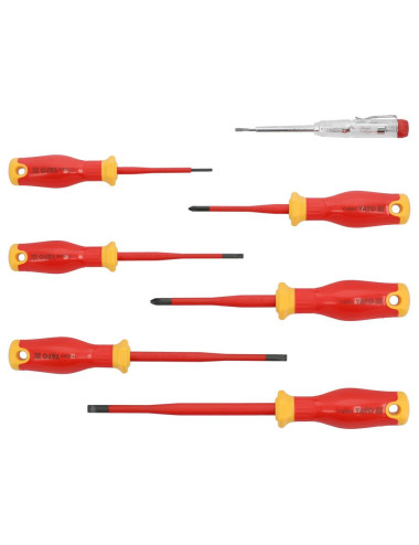 YATO WKRĘTAKI IZOLOWANE EXTRA SLIM 7szt.