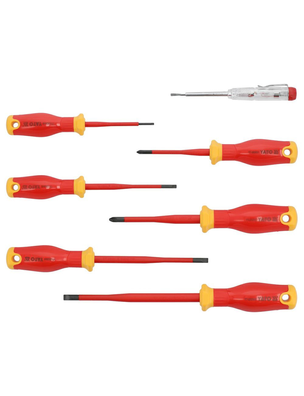 YATO WKRĘTAKI IZOLOWANE EXTRA SLIM 7szt.