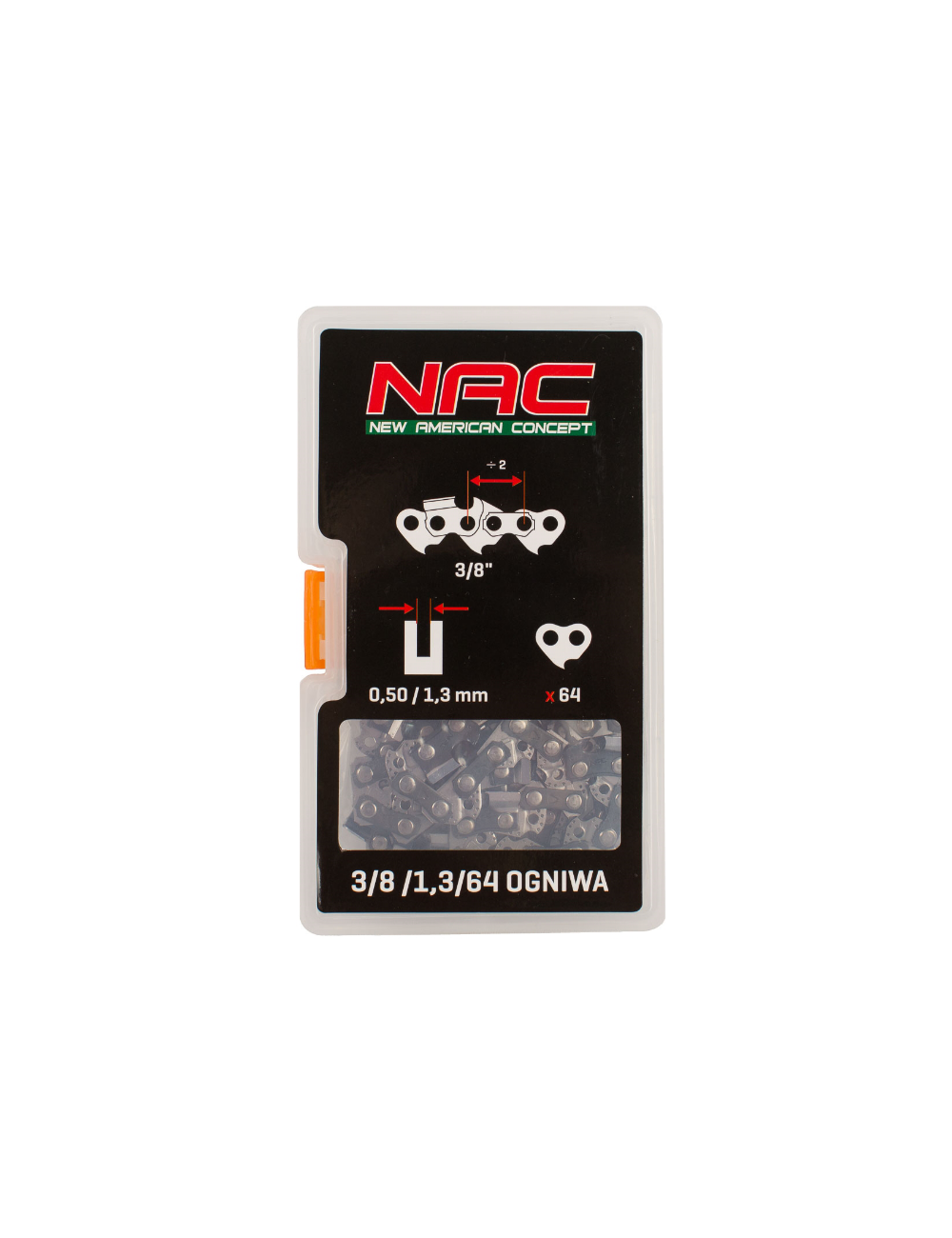 NAC ŁAŃCUCH TNĄCY 18" 64 3/8" 1,3 SPS01-45