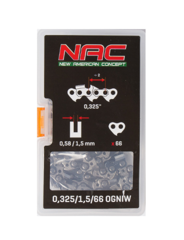 NAC ŁAŃCUCH TNĄCY 16" 66 325" 1,5 TT-CS4500, NO-CS38, CAST45-40-02AC