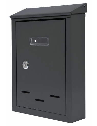 AW SKRZYNKA NA LISTY CZARNA 01 300x200x65mm