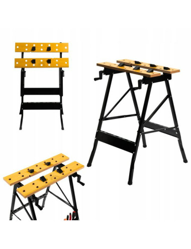 ALLBE STÓŁ WARSZTATOWY SKŁADANY MAX 100KG