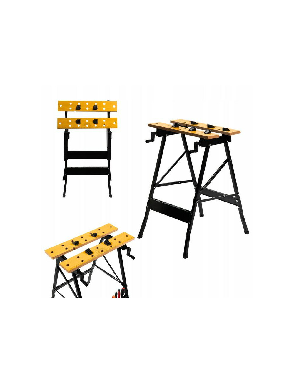 ALLBE STÓŁ WARSZTATOWY SKŁADANY MAX 100KG