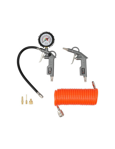 YATO ZESTAW PNEUMATYCZNY 6 ELEMENTÓW