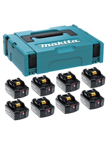 MAKITA AKUMULATOR 18V 6,0Ah LI BL1860B 8szt.