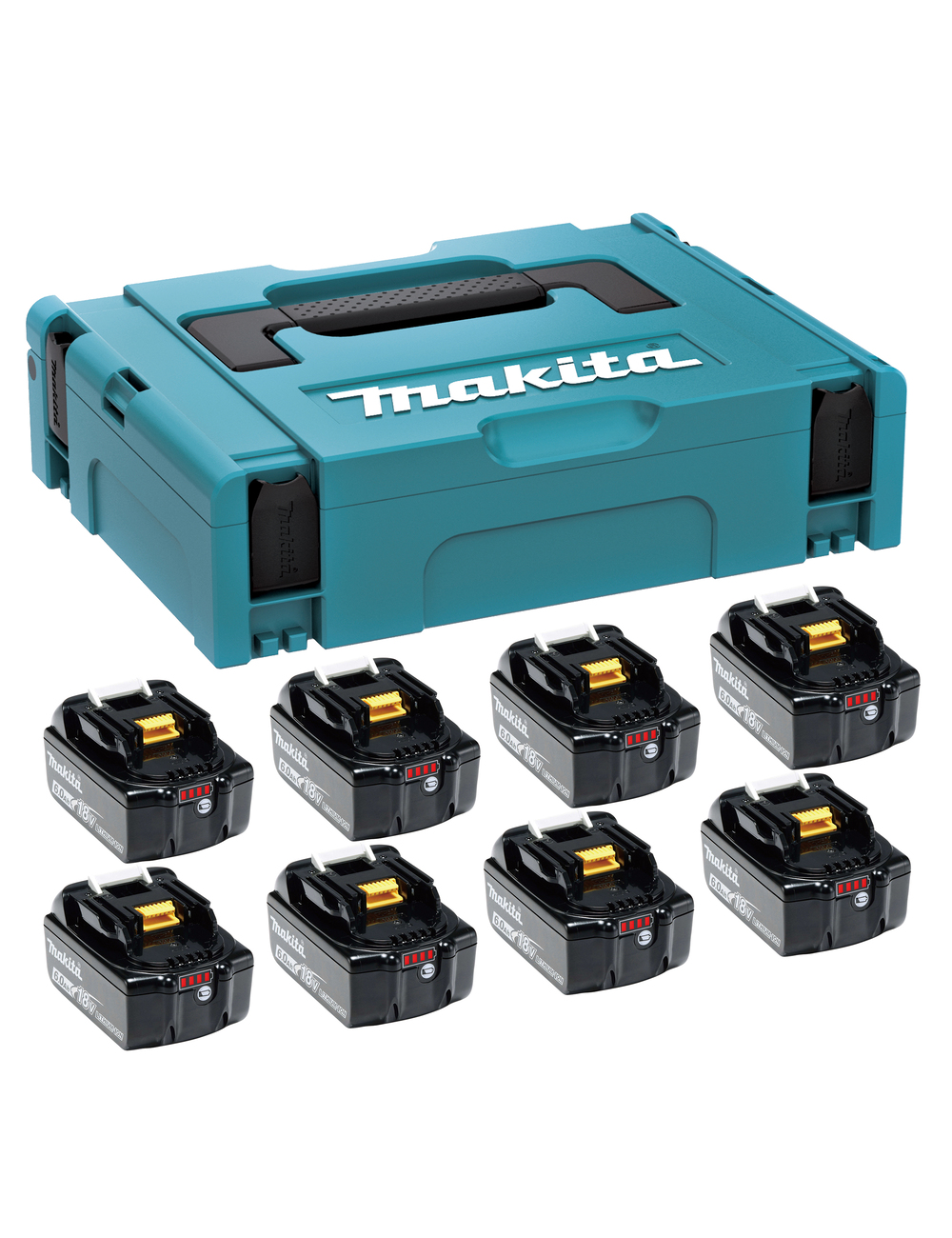 MAKITA AKUMULATOR 18V 6,0Ah LI BL1860B 8szt.