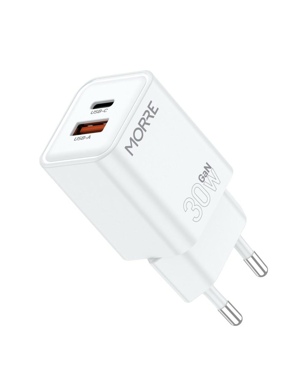 TIROSS MORRE ŁADOWARKA USB, USB C 30W BIAŁA