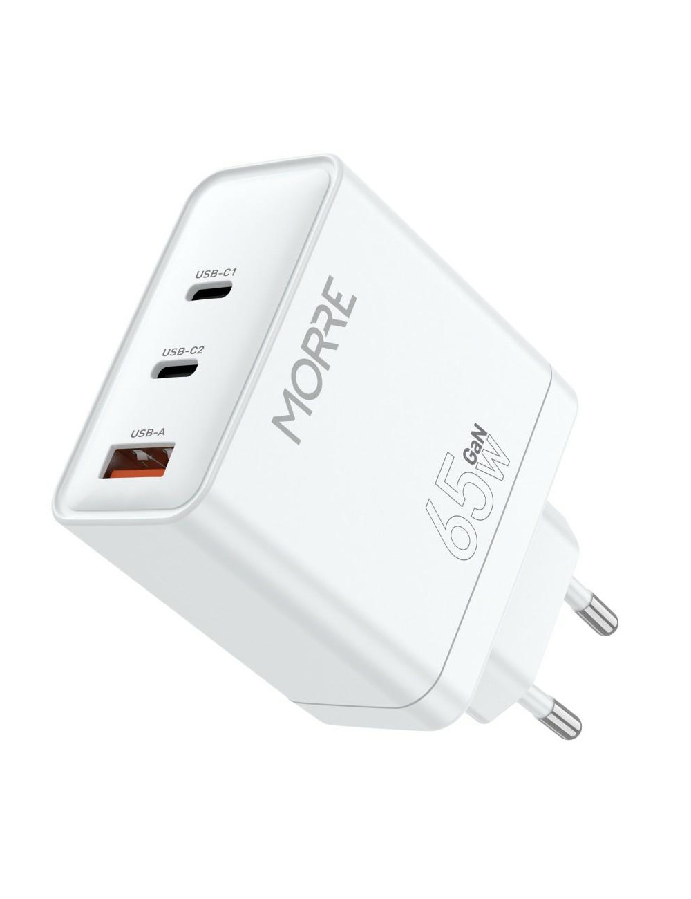 TIROSS MORRE ŁADOWARKA USB, USB C 65W BIAŁA