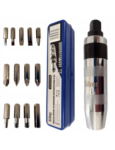 WKRĘTAK UDAROWY 13 ELEMENTÓW SILVER