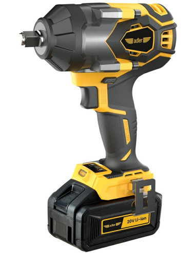 ADLER KLUCZ UDAROWY 1/2" 20V 1x4.0Ah 900Nm AKU-900K