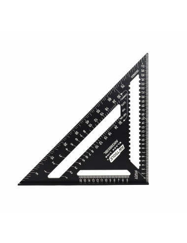 AWTOOLS KĄTOWNIK STOLARSKI ALUMINIOWY 12" BLACK LINE