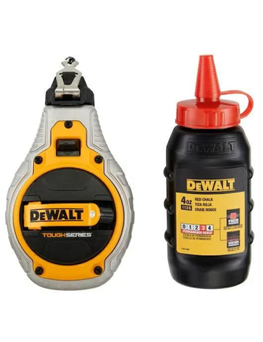 DEWALT SZNUR TRASERSKI 6:1 30m + KREDA CZERWONA