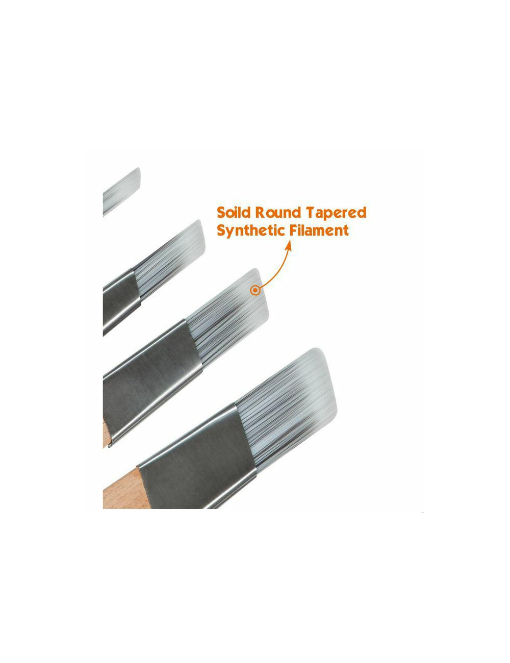 ROLLINGDOG ZESTAW PĘDZLI KĄTOWYCH FITCH 4szt.