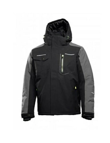 HOGERT KURTKA OCIEPLANA Z KAPTUREM AMOS CZARNA L (52)