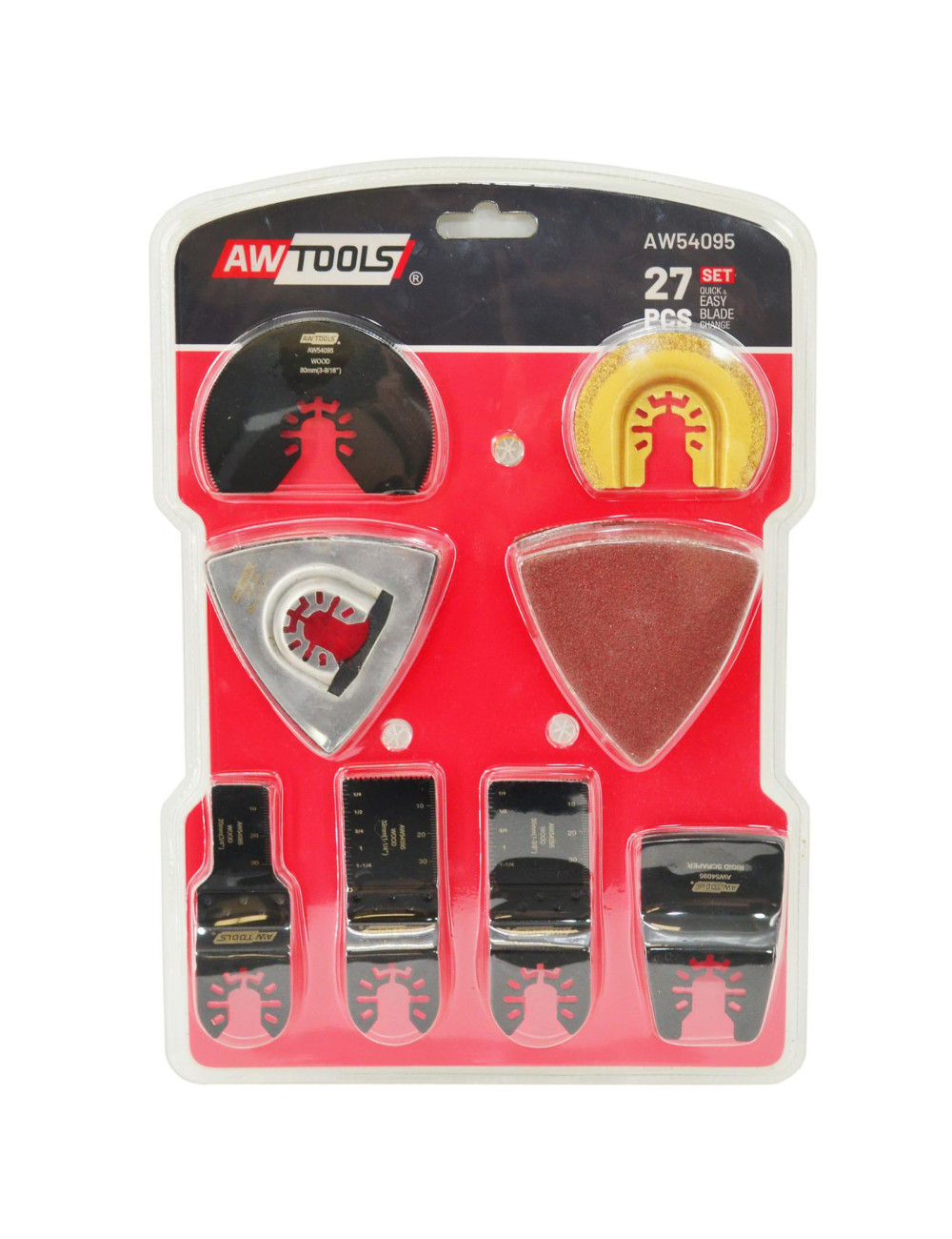 AWTOOLS MT ZESTAW BRZESZCZOTÓW 27szt. DO URZĄDZENIA WIELOFUNKCYJNEGO