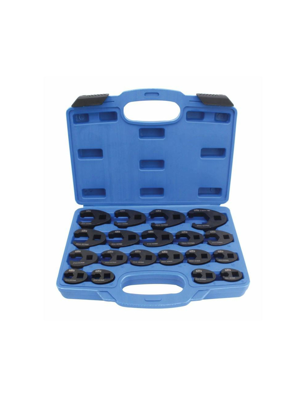 SATRA ZESTAW KLUCZY OCZKOWO-OTWARTYCH 19szt.