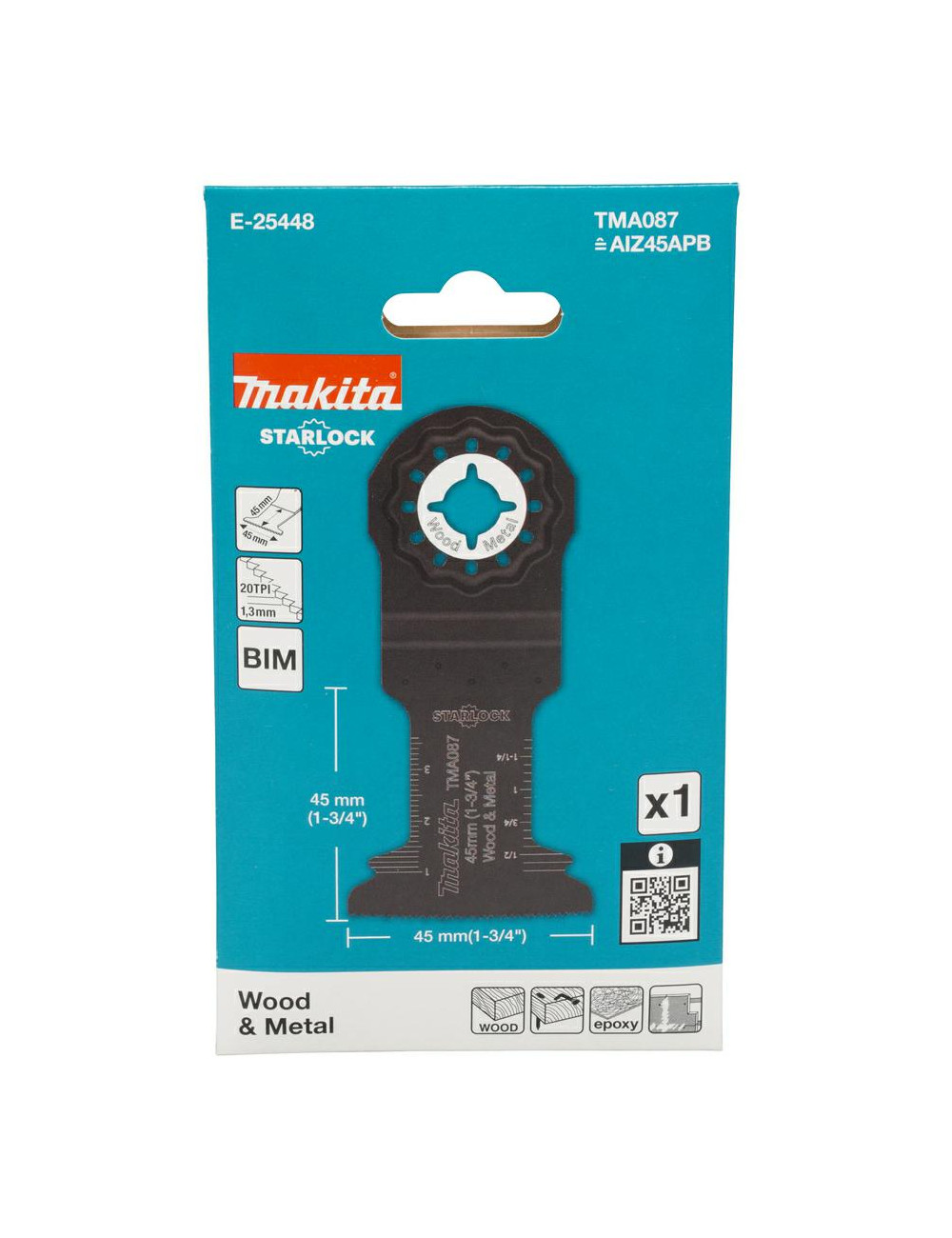 MAKITA MT BRZESZCZOT DO CIĘCIA WGŁĘBNEGO BIM 45mm x 45mm 20z C TMA087