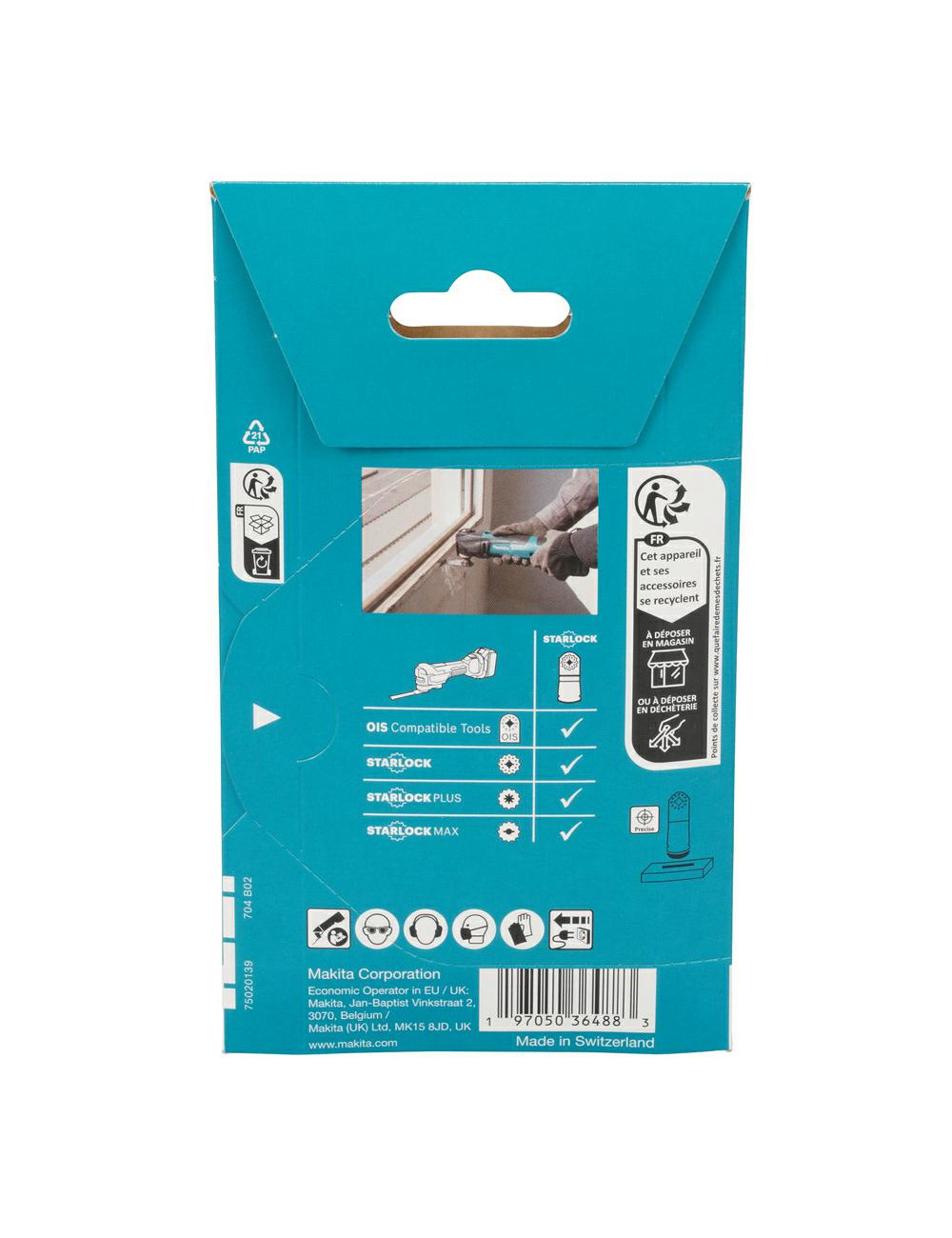 MAKITA MT BRZESZCZOT DO CIĘCIA WGŁĘBNEGO BIM 45mm x 45mm 20z C TMA087