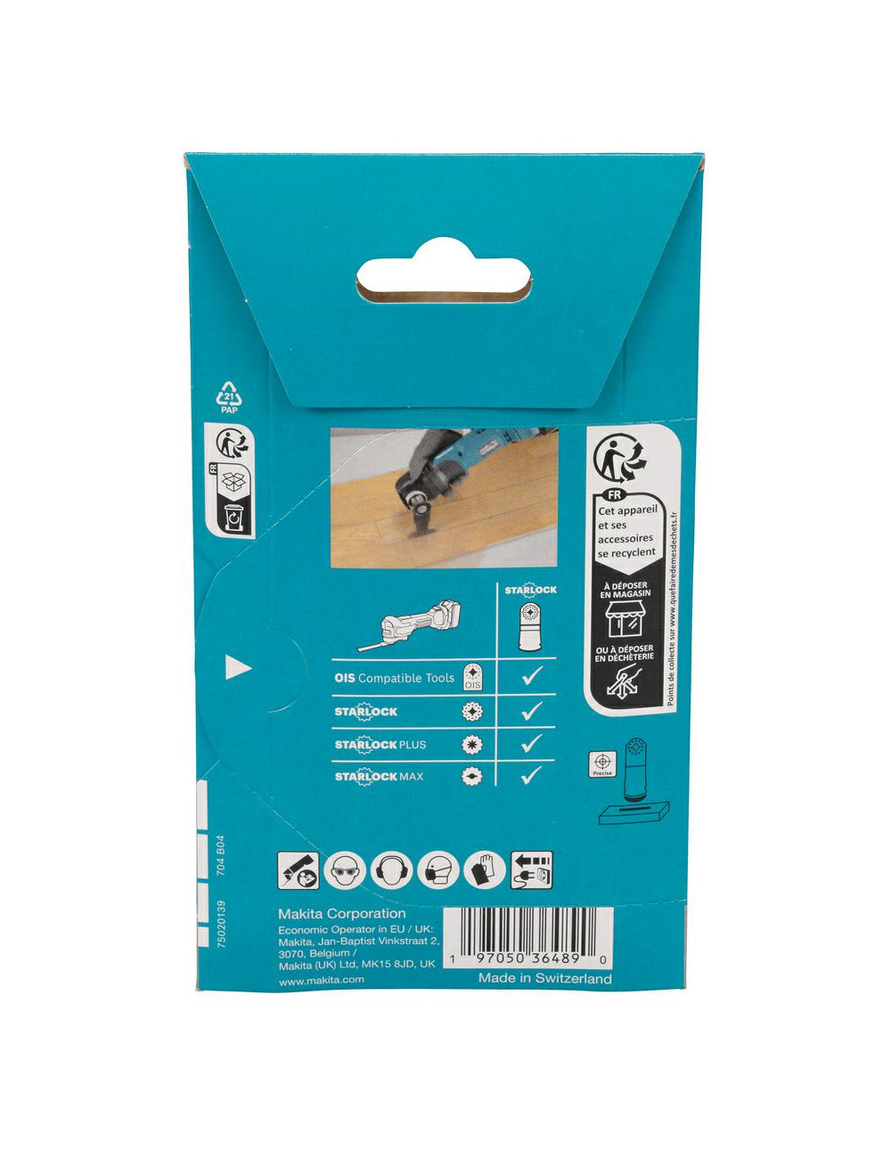 MAKITA MT BRZESZCZOT DO CIĘCIA WGŁĘBNEGO BIM 45mm x 45mm 14z C TMA088