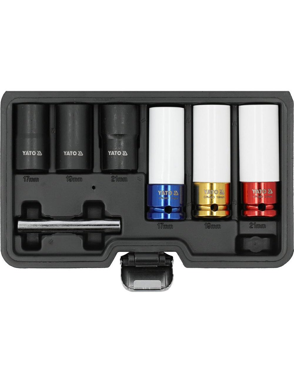 YATO ZESTAW NASADEK UDAROWYCH Z WYK DO FELG ALU