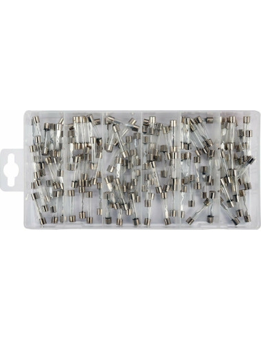 YATO BEZPIECZNIKI SZKLANE 120el. 6x30mm MIX