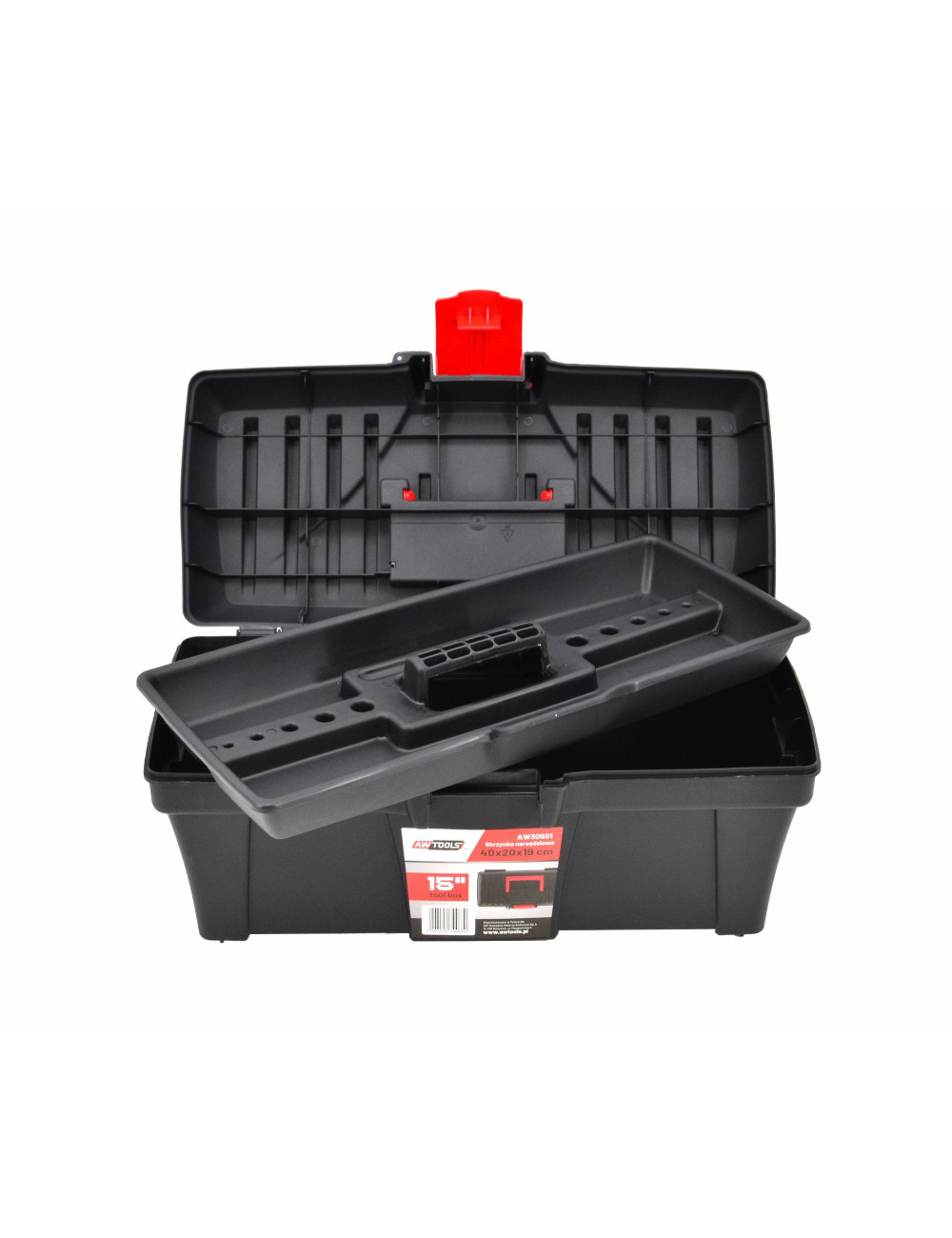 AWTOOLS SKRZYNKA NARZĘDZIOWA 12"30x17x15cm