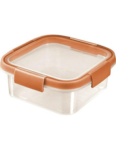 CURVER POJEMNIK NA ŻYWNOŚĆ KWADRATOWY SMART FRESH 0,9L BRZOSKWINIOWY