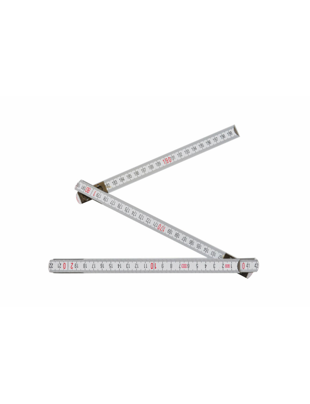 AWTOOLS MIARA SKŁADANA DREWNIANA 2m x 10 ZŁOŻEŃ 12szt. DISPLAY BOX