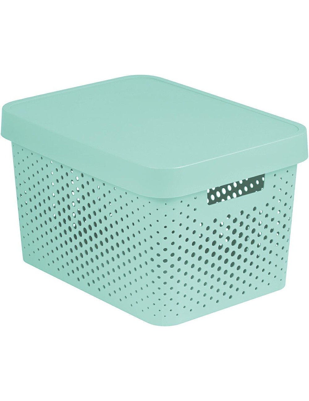 CURVER POJEMNIK AŻUR INFINITY 17L Z PRZYKRYWKĄ RÓŻOWY