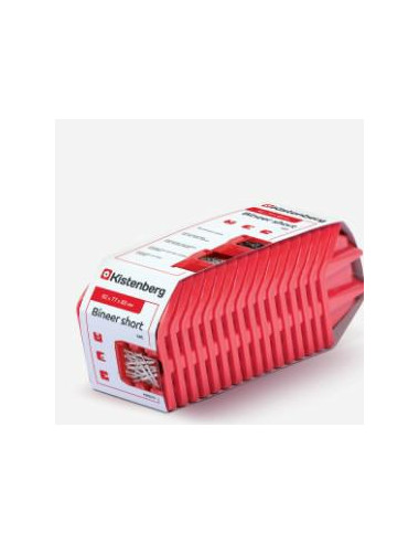 KISTENBERG KUWETY 10 BINEER SHORT 16szt. CZERWONE 92x77x60mm