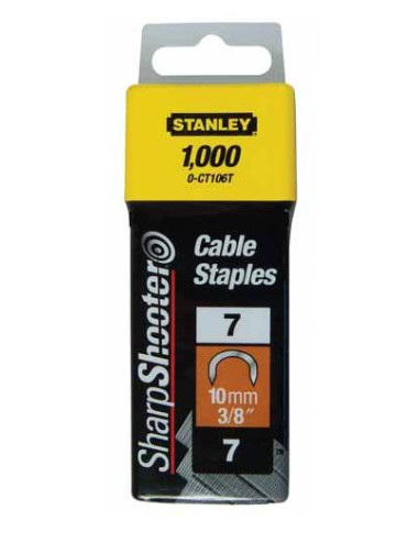 STANLEY ZSZYWKI DO PRZEWODÓW 12mm 1/2"