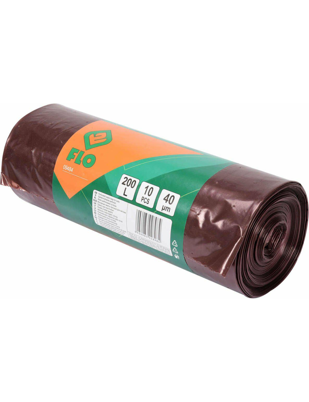 FLO WORKI PERFOROWANE NA LIŚCIE 200l 10szt.