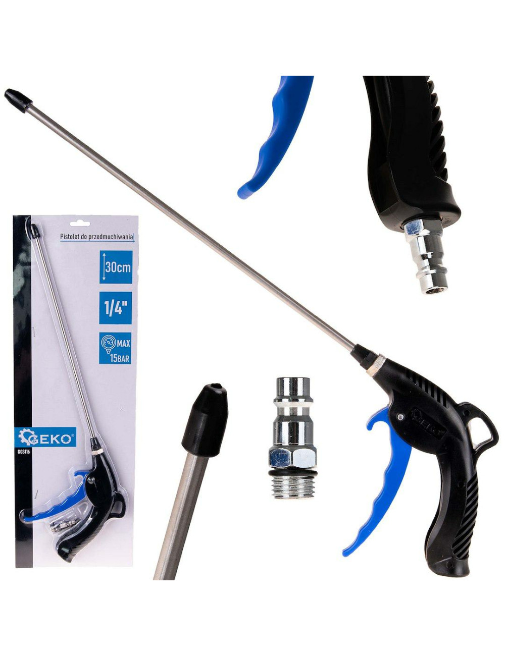 PISTOLET DO PRZEDMUCHIWANIA 30cm