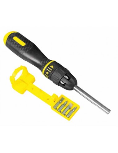 STANLEY WKRĘTAK MULTIBIT Z GRZECHOTKĄ + BITY 10 elem. 0-68-010
