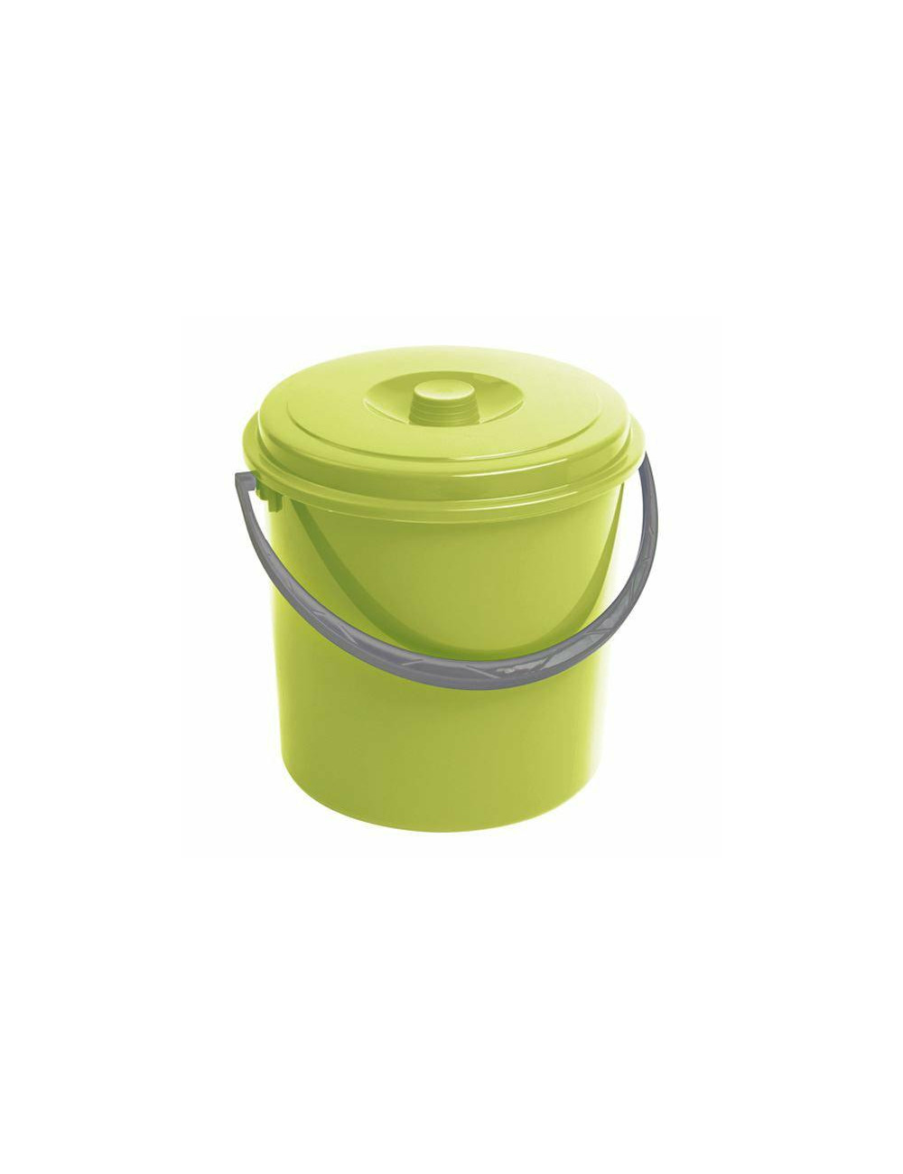 CURVER WIADRO 16L Z POKRYWKĄ ZIELONE