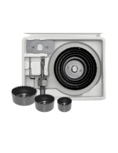 AWTOOLS OTWORNICE DO DREWNA /50-57-67-76-89-102mm / KOMPLET 8 ELEMENTÓW