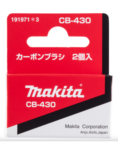 MAKITA SZCZOTKI WĘGLOWE CB-430 2szt.