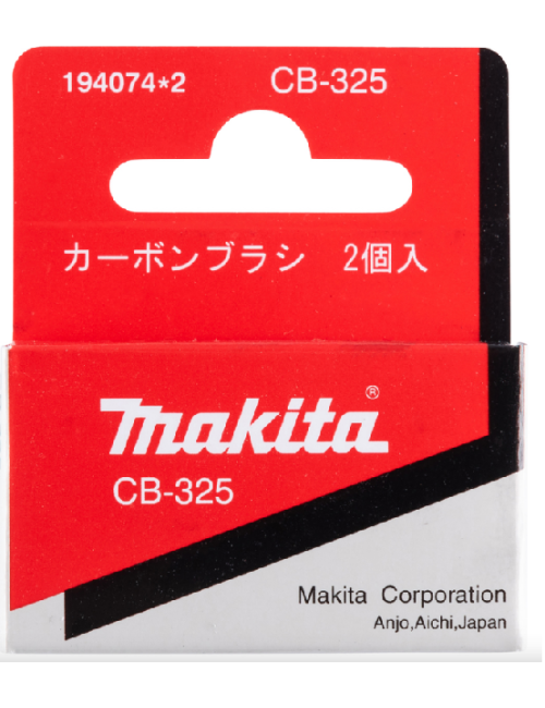 MAKITA SZCZOTKI WĘGLOWE CB-325 2szt.