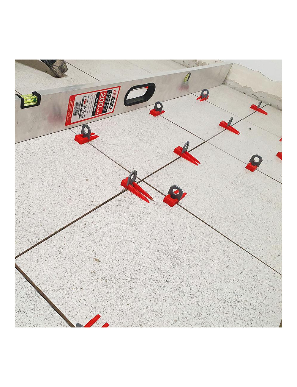 AWTOOLS SYSTEM POZIOMOWANIA ST 1,5mm 100 (KLIPS 7-15mm)