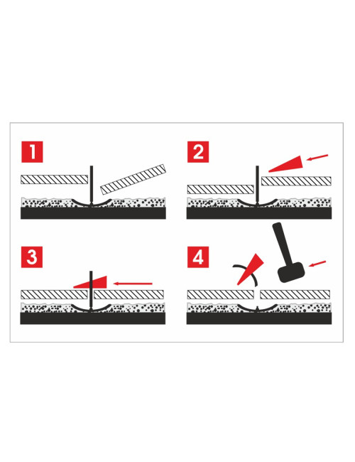 AWTOOLS SYSTEM POZIOMOWANIA ST 1,5mm 100 (KLIPS 7-15mm)