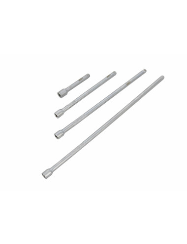 AWTOOLS ZESTAW PRZEDŁUŻEK 1/4" 4cz. 75mm, 150mm, 225mm, 300mm. BLACK LINE