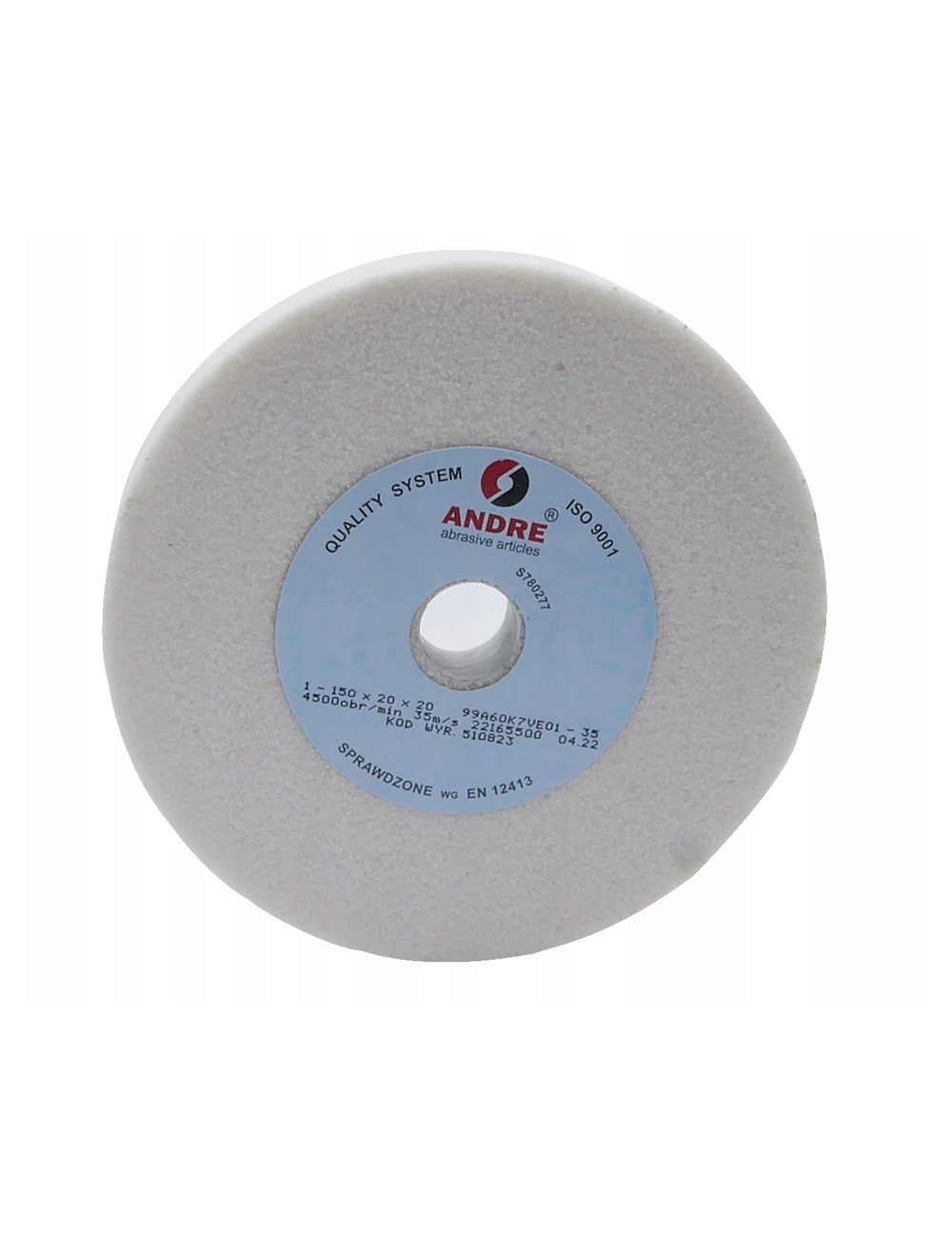 ANDRE ŚCIERNICA PŁASKA 150mm x 20mm x 20mm 99A60K7VE01-35 BIAŁA "TYP 1"