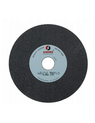 ANDRE ŚCIERNICA PŁASKA 200mm x 20mm x 32mm 98C60K7VC01-35 CZARNA "TYP 1"