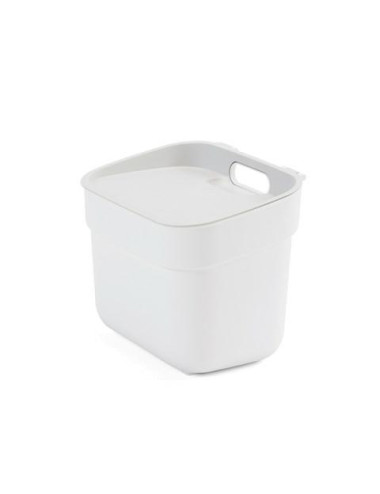CURVER KOSZ DO SEGREGACJI ŚMIECI 5L BIAŁY JASNY SZARY