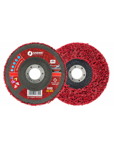 ANDRE KRĄŻEK SZLIFIERSKI CBS 125mm HARD - RED