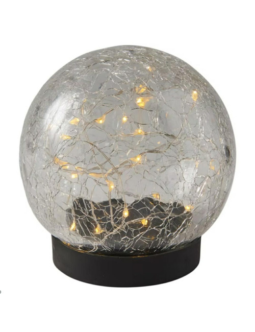 VOLTENO LAMPKA SOLARNA PLASTIK KULA 10cm SOLE