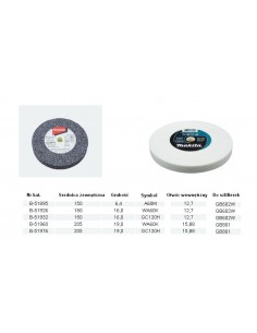 MAKITA KAMIEŃ SZLIF.GC120H 205x19x15,88mm